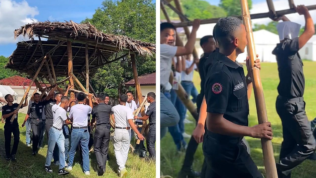 Keine Teamarbeit: Student will angeben – und reißt Bambushütte ein