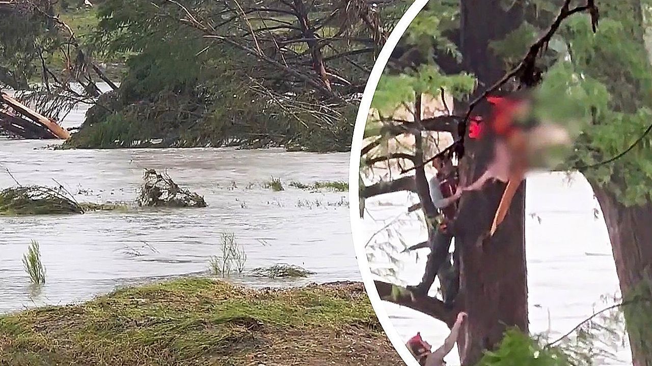 Tödliche Fluten in Texas: Frau klammert sich stundenlang an Baum