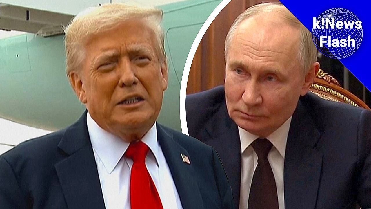 k!News-Schlagzeilen: Trump enttäuscht von Putin, Zoff um Epstein-Liste, Flugzeugabsturz bei London