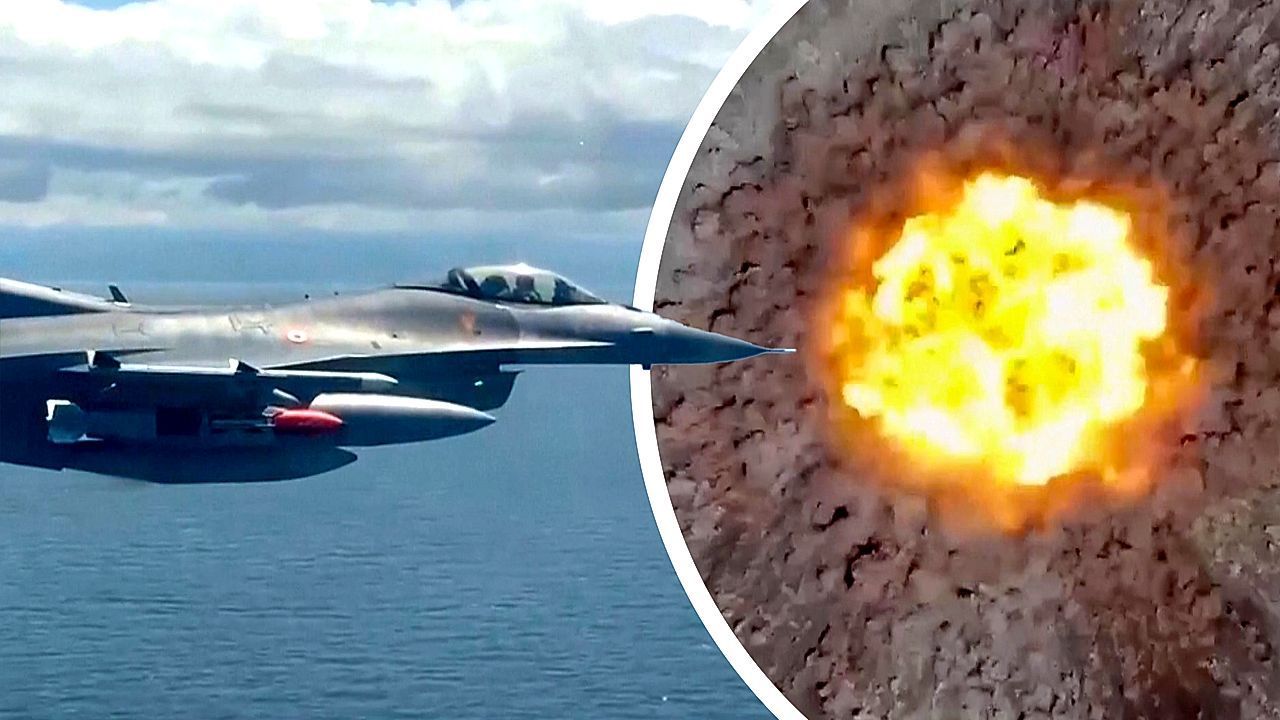 Gewaltige Detonation: Türkei testet neue Vakuum-Bombe