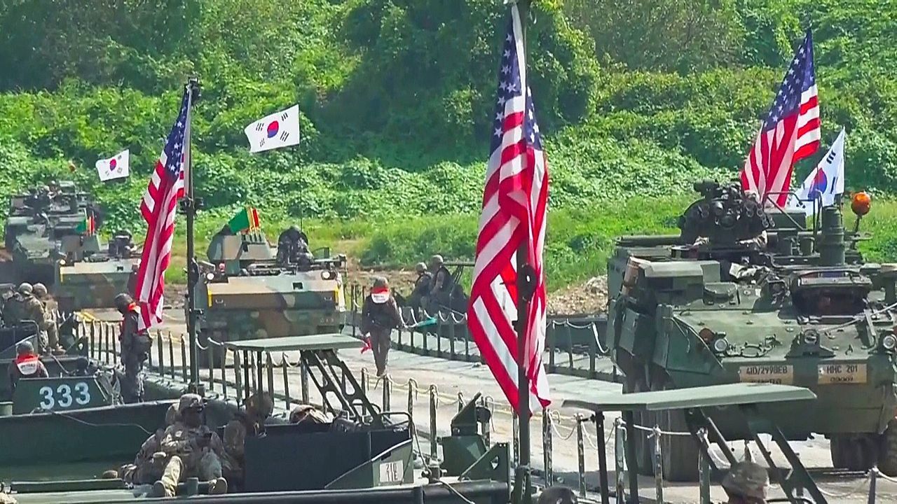 Allianz mit den USA: Militärübung in Südkorea verschärft Spannungen mit Nordkorea