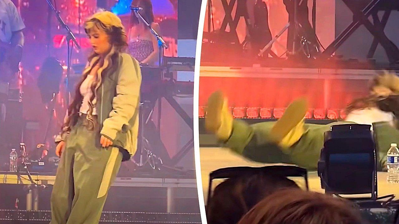 Video: Schock bei New Yorker Musikfestival: Sängerin Lola Young kollabiert bei Auftritt