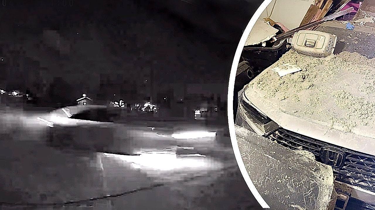 Video: Auto rast in Haus in Kalifornien – Bewohnerin verliert alles