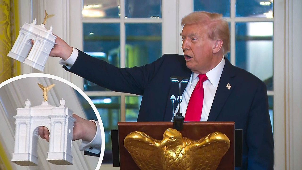 'Arc de Trump': Trump unveils plans for new Washington, D.C. monument