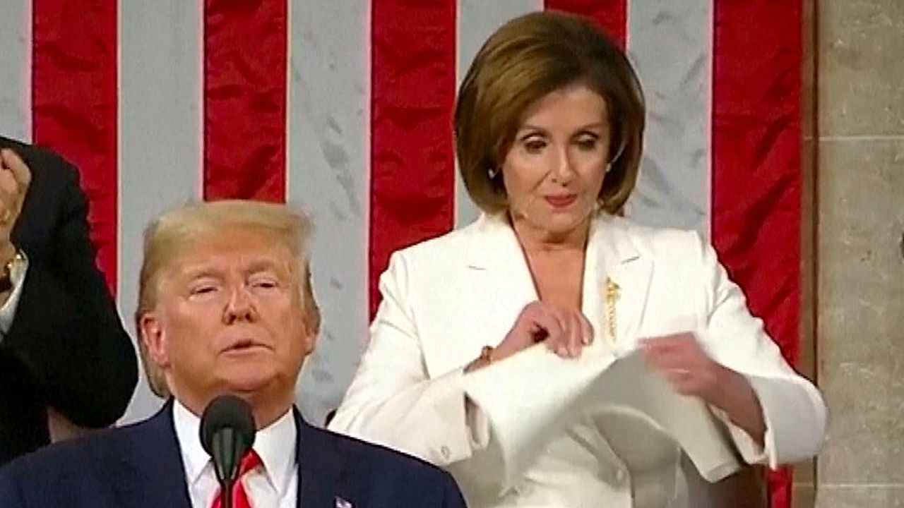 Trump calls Nancy Pelosi an 'evil woman' as she announces retirement