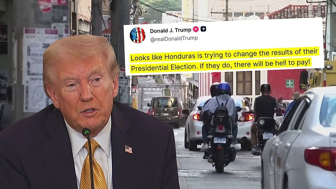 Knappe Wahl um Trump-Kandidat: US-Präsident droht Honduras mit der Hölle