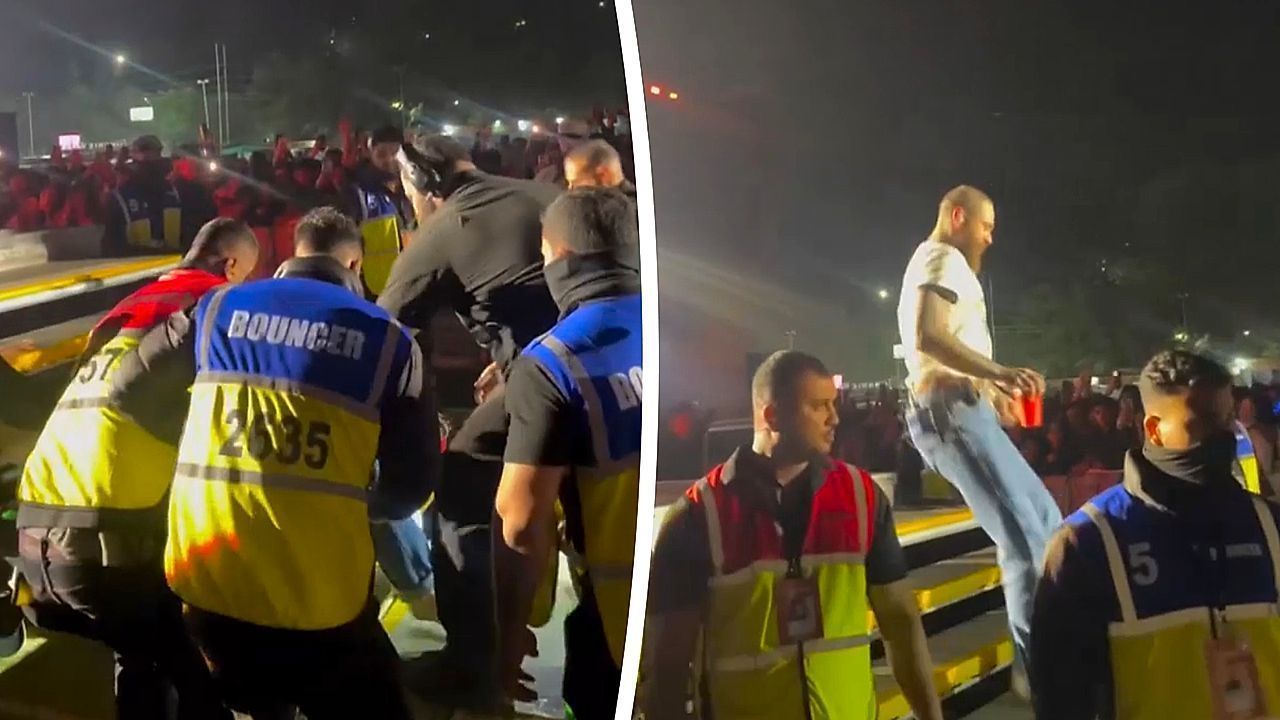 Video: Post Malone slips mid-gig in his first-ever India solo concert