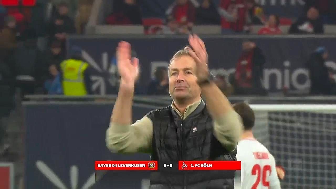 Terrier's spectacular backheel sets up Leverkusen's derby win over Cologne