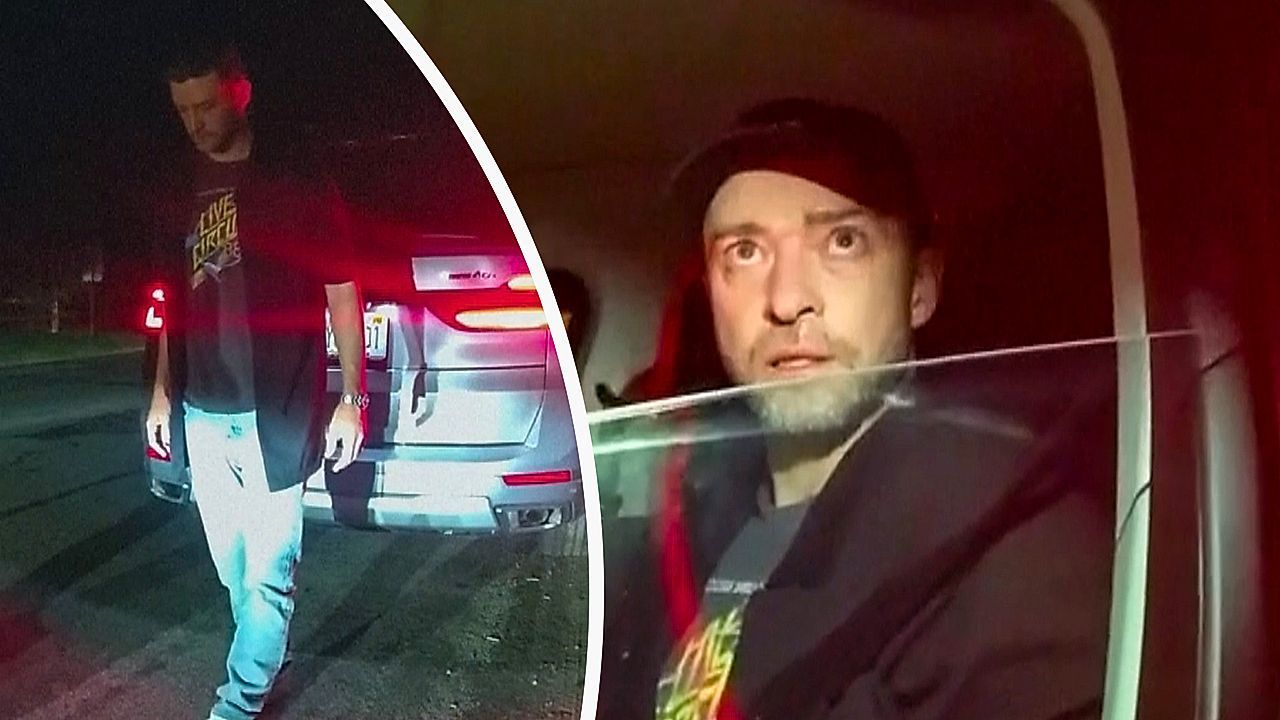 Timberlake betrunken am Steuer: Polizei veröffentlicht Video von Suff-Fahrt