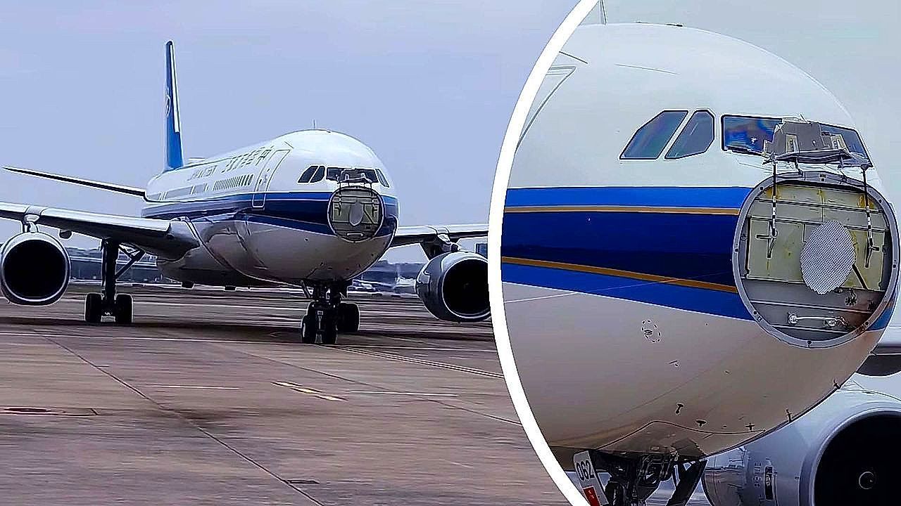 Video: Notlandung in Shenzhen: Vogelschlag beschädigt Cockpit kurz nach dem Start