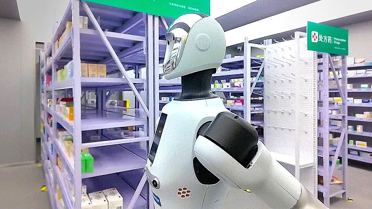 Video: Humanoid robot tested in pharmacies to handle medicine orders