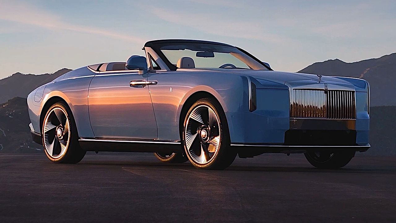 Video: Rolls-Royce unveils stunning limited-edition electric convertible
