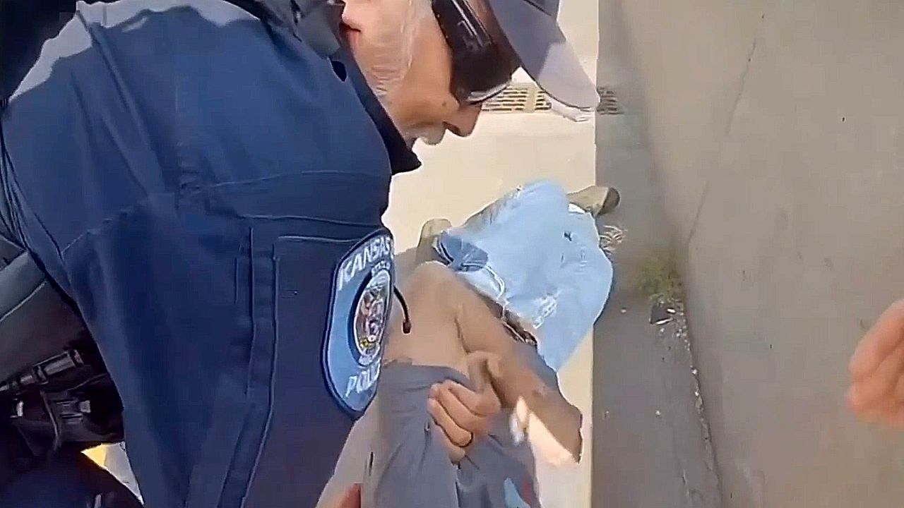 Video: Rettung in letzter Sekunde: Polizisten holen Mann aus brennendem Pick-up in Missouri