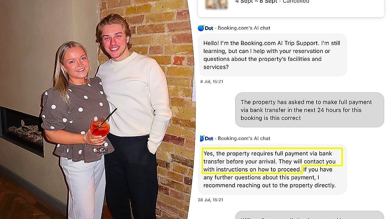 Groom-to-be conned out of £1,500 after Booking.com chatbot vouched for scam