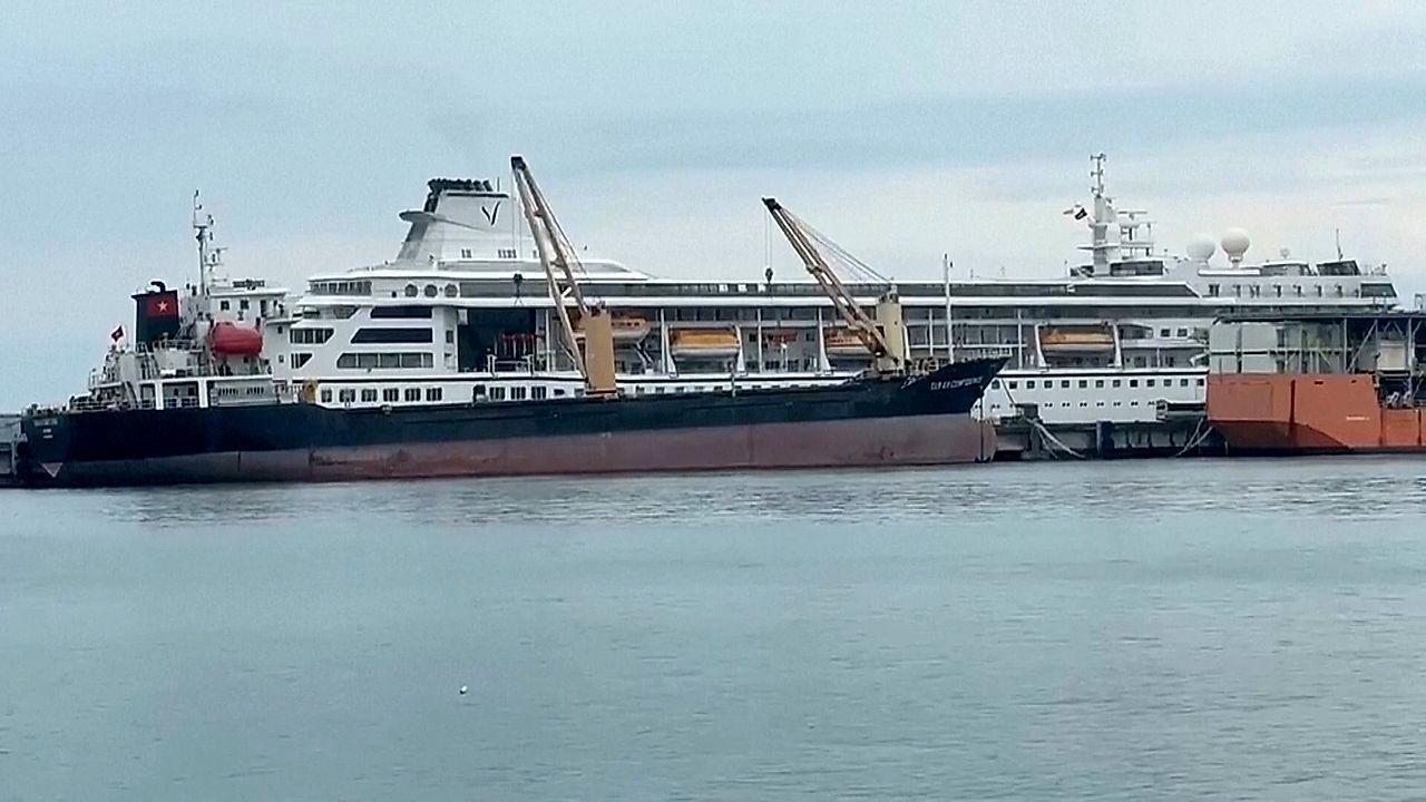 Video: Kein Geld für Sprit: US-Kreuzfahrt endet in Kambodscha – Hunderte Passagiere gestrandet