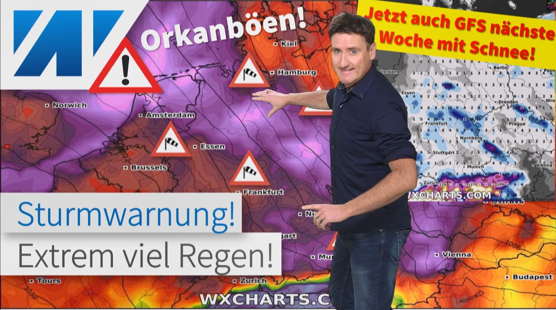 Hurricane and flood alert! This is how turbulent the weather will be in Germany.