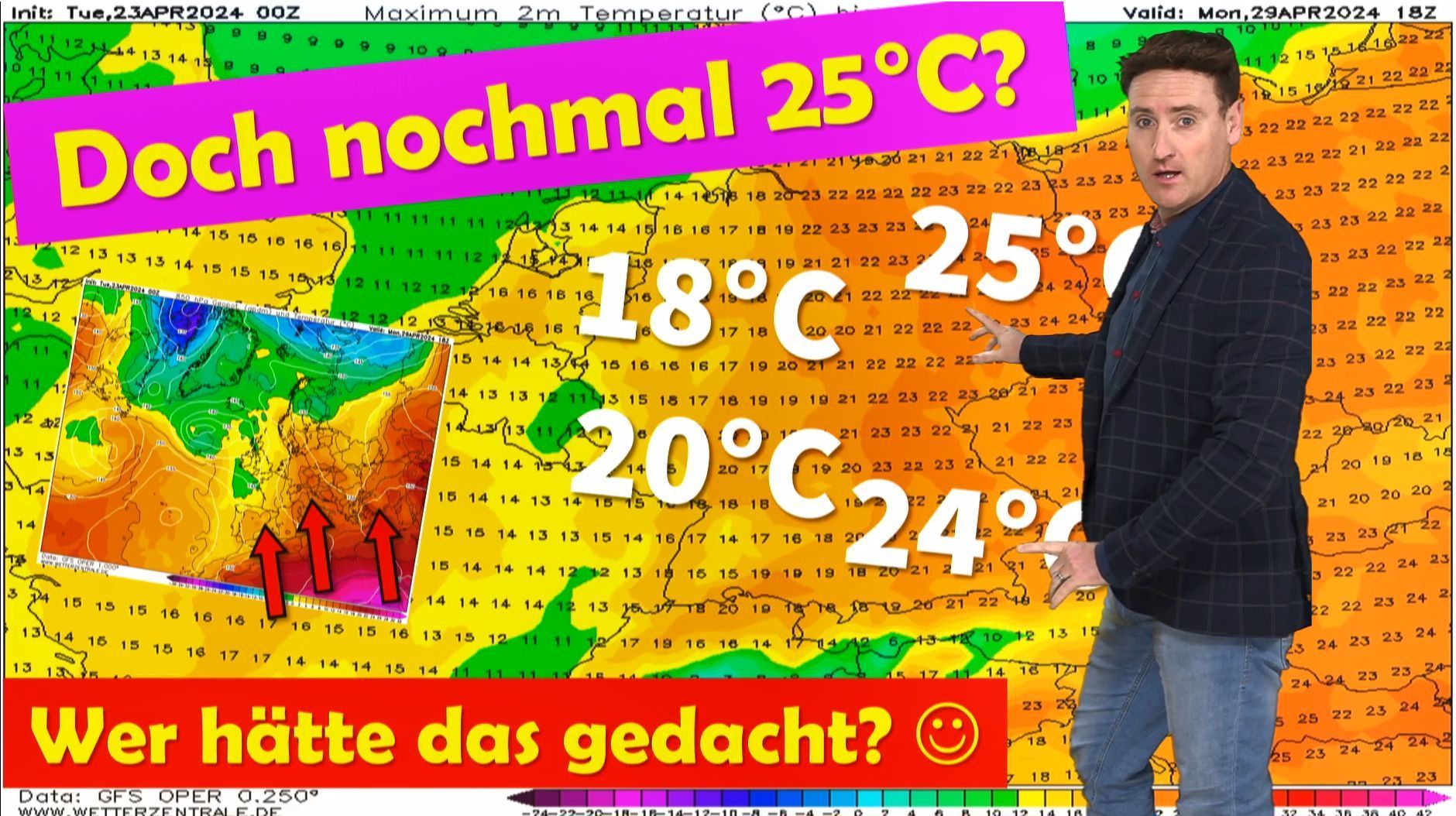 Radikaler Wetterwechsel in Deutschland! Der Aprilsommer kehrt zurück: Ab Samstag über 20 Grad!
