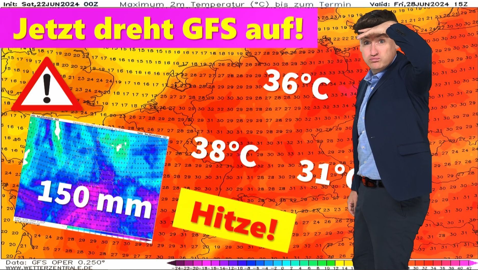 Wetterexperte Jung kündigt die erste Hitzewelle des Jahres an: Nächste Woche 30 bis 38°C!