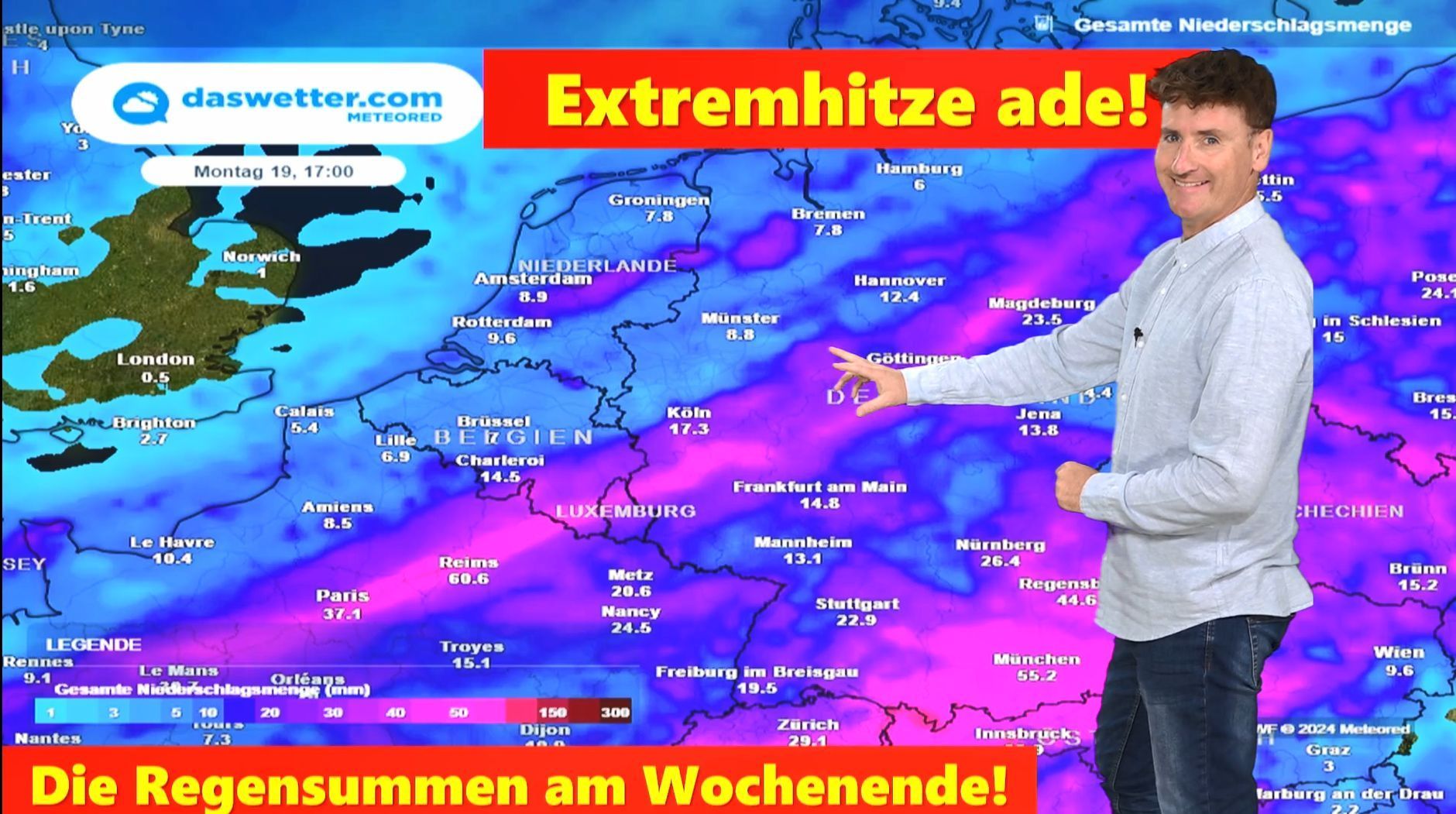 Aktuell: Zweitwärmster August seit 1881 in Deutschland. Temperatursturz am kommenden Wochenende: Keine Hitze mehr!