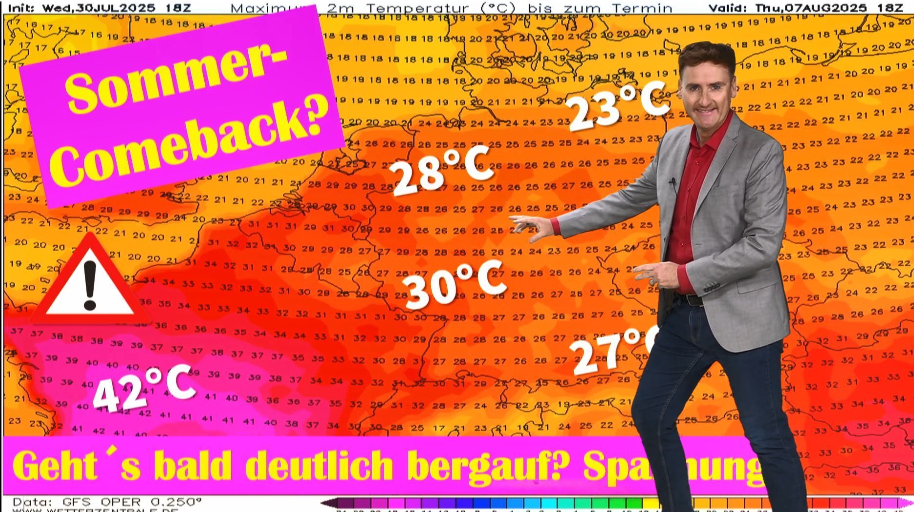 Video: Hitzewelle in Deutschland - bis 35°C! Der Sommer feiert in Deutschland bald sein Comeback!