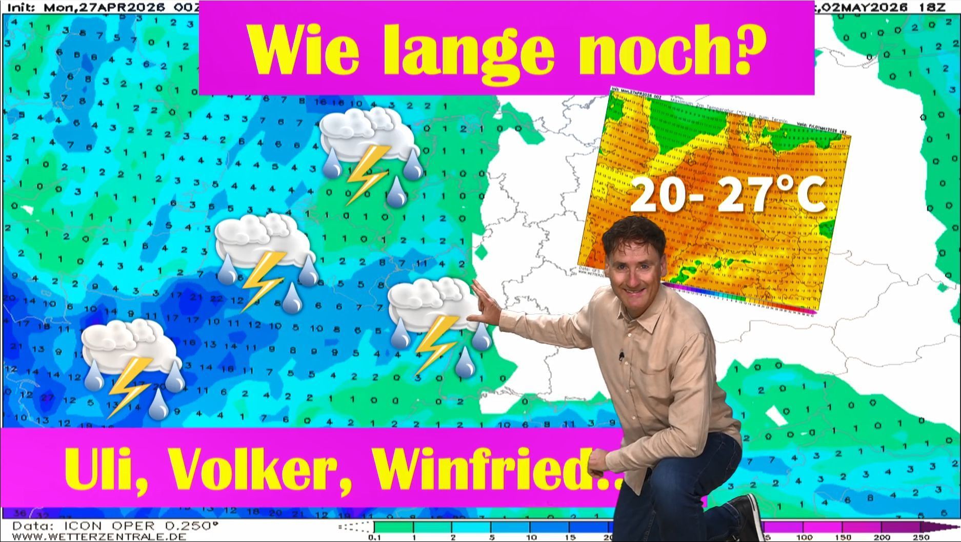 Video: Wetter-Hammer zum 1. Mai: 27°C wie im Juli! Wann kommt der krasse Absturz?