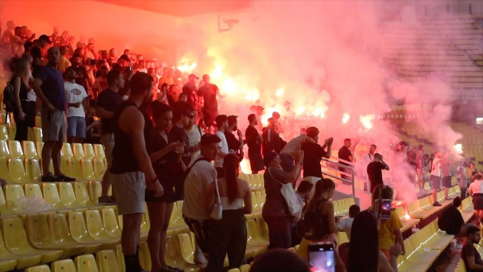 ΒΙΝΤΕΟ: ΑΕΚτζήδικη… τρέλα στην προπόνηση της ΑΕΚ στο Ναό