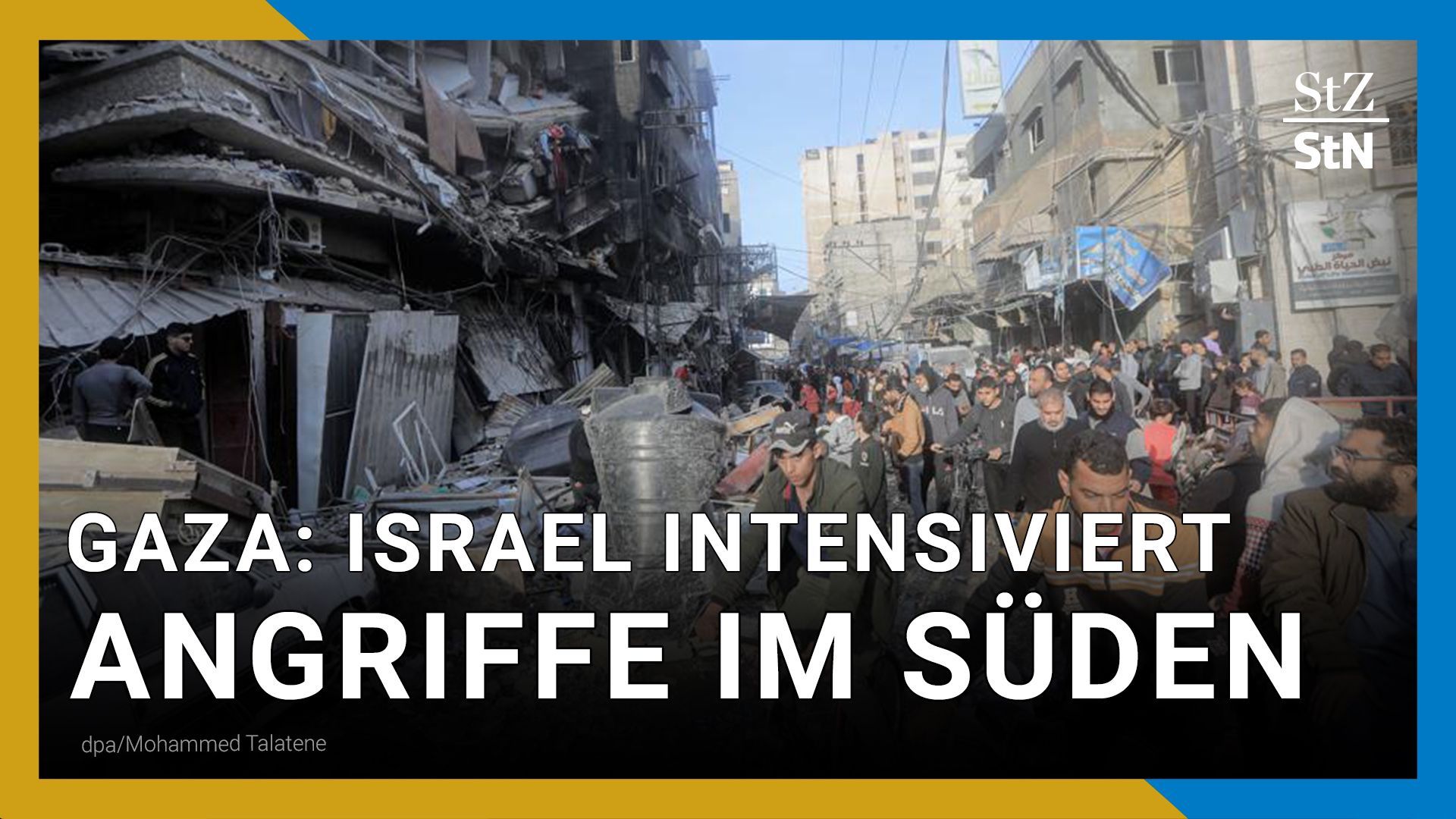 Israels Armee rückt im Süden Gazas vor | Kritik an Vorgehen wächst