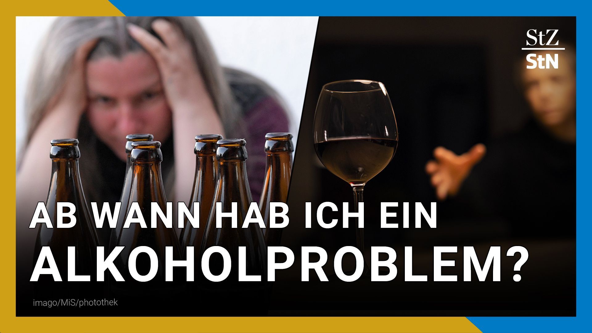 Alkohol: Anzeichen für einen problematischen Konsum der Volksdroge