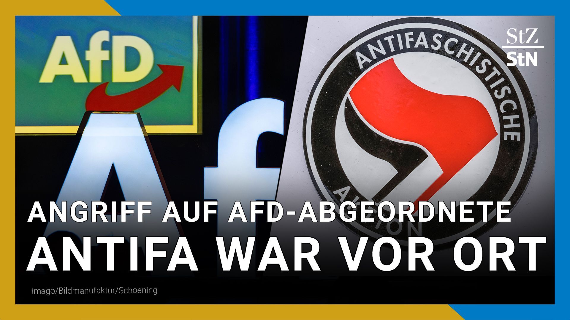 Nach Angriff auf AfD-Infostand: Stuttgarter Antifa bekennt sich