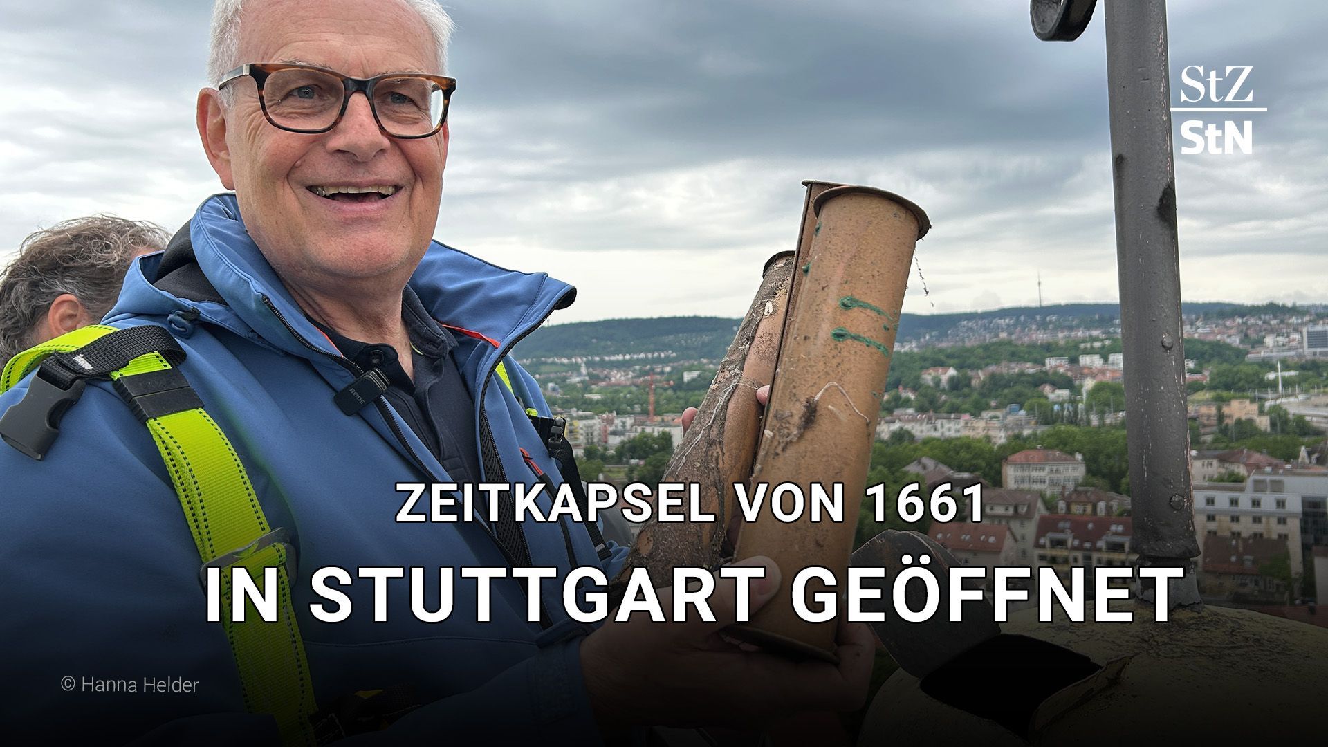 Video: Zeitkapsel von 1661 in Stuttgart geöffnet