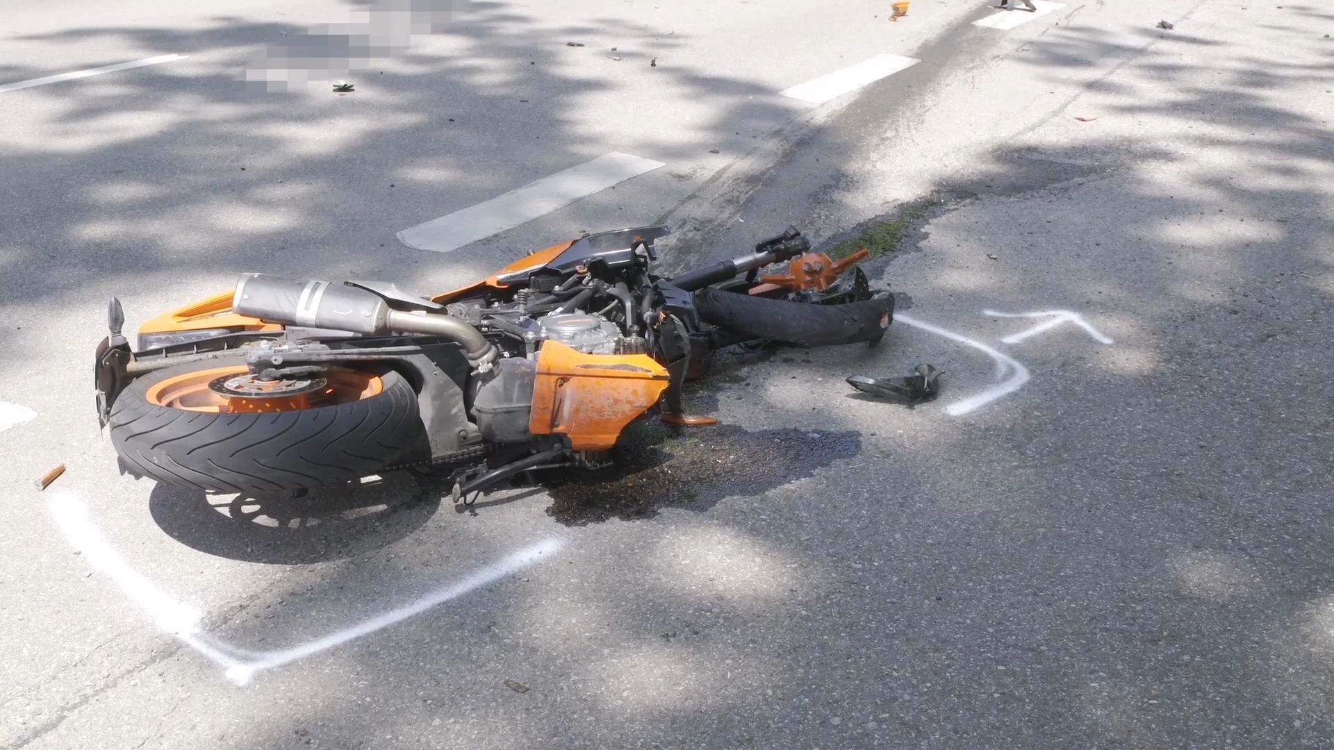 Collided with a truck: Motorcyclist dies after accident
