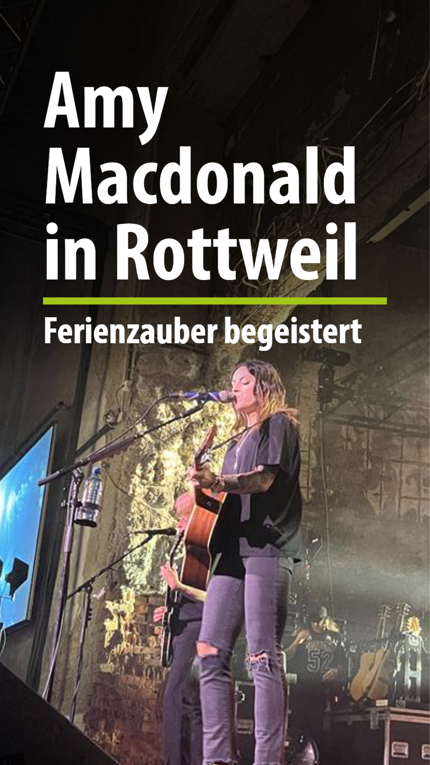 Amy Macdonalds at Rottweiler Ferienzauber
