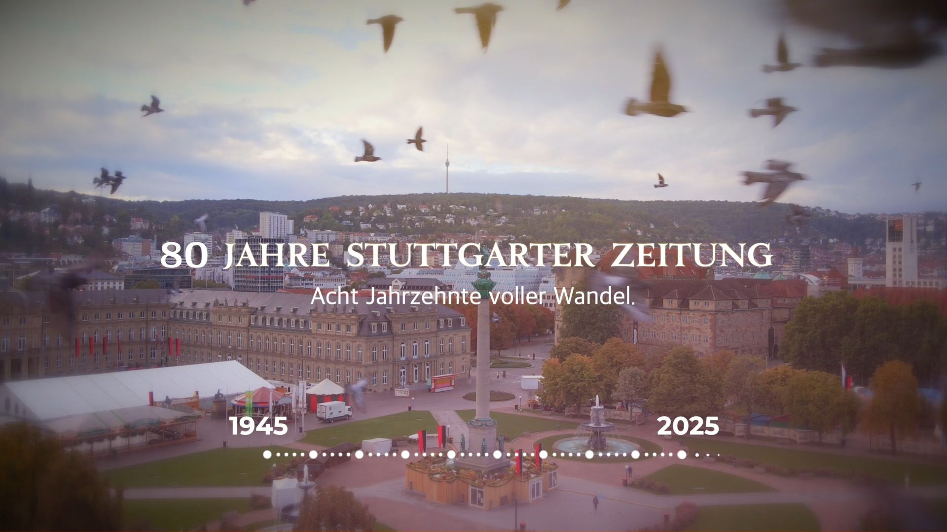 Video: Die Stuttgarter Zeitung feiert ihren 80. Geburtstag