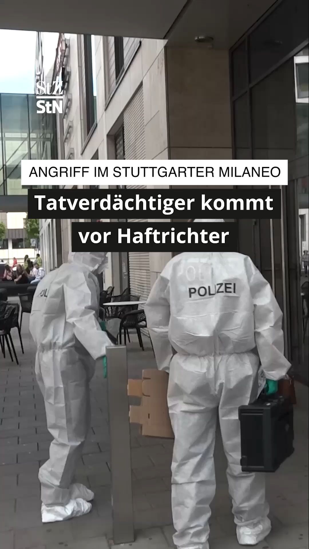Video: Angriff im Stuttgarter Milaneo: Tatverdächtiger kommt vor Haftrichter
