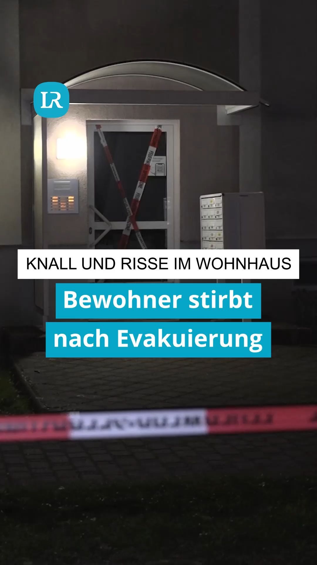 Video: Nächtliche Evakuierung und ein Todesfall