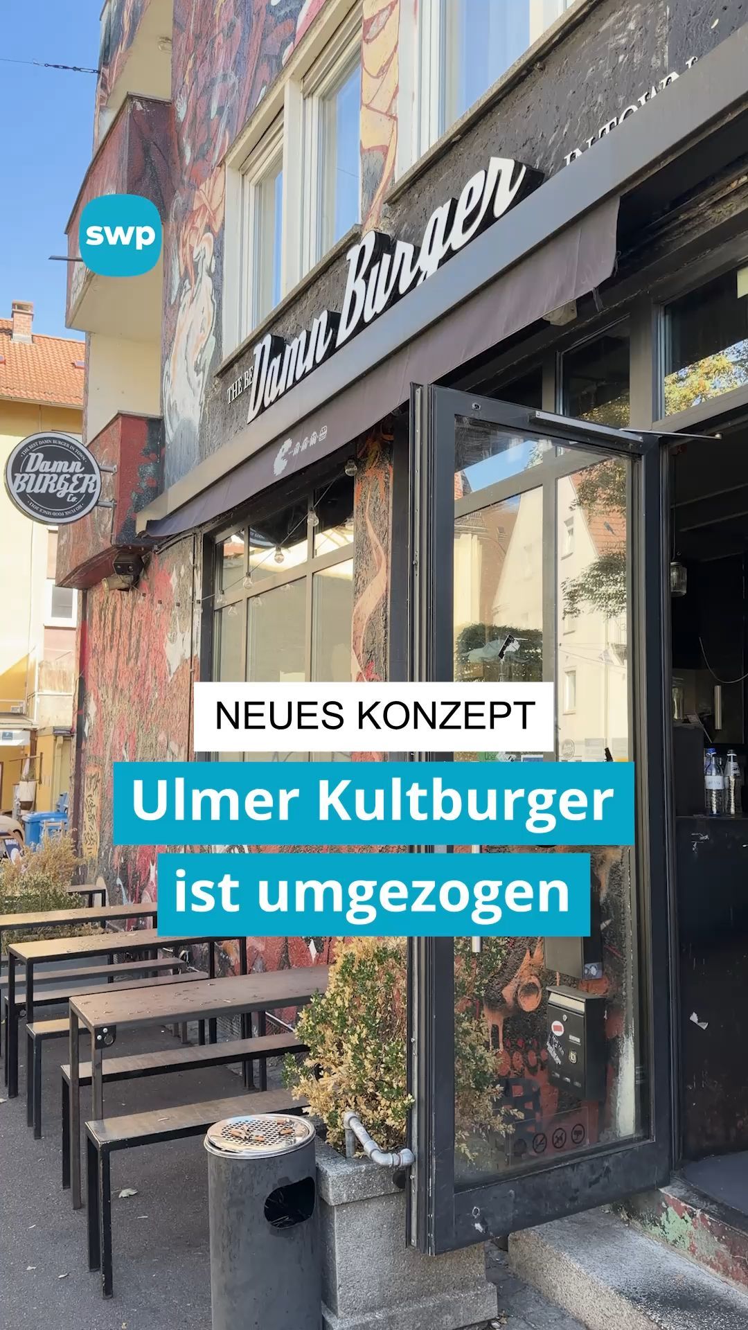 Damn Burger has a new home in Ulm