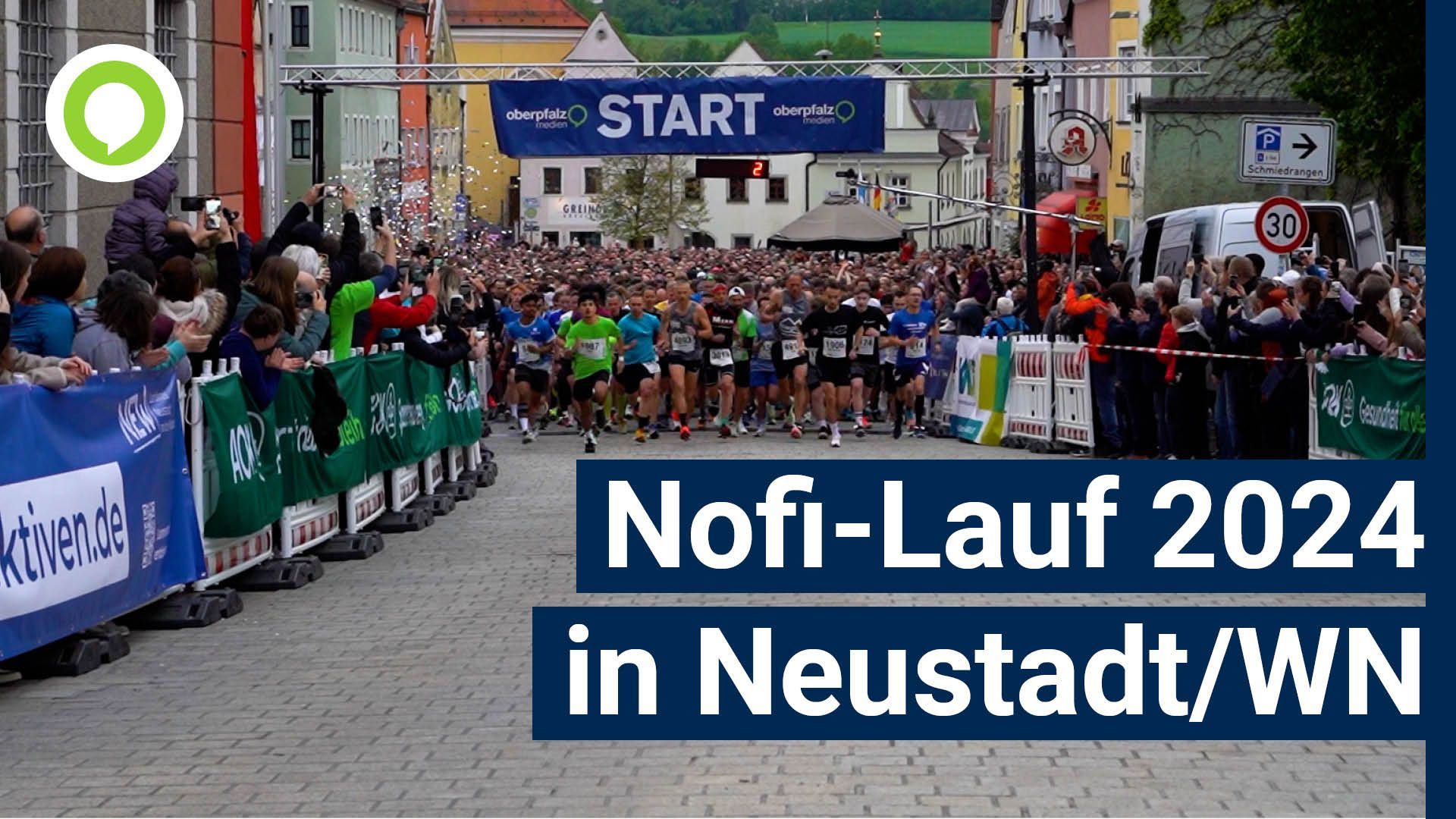Das sind die Eindrücke vom NofiLauf 2024 in Neustadt an der Waldnaab