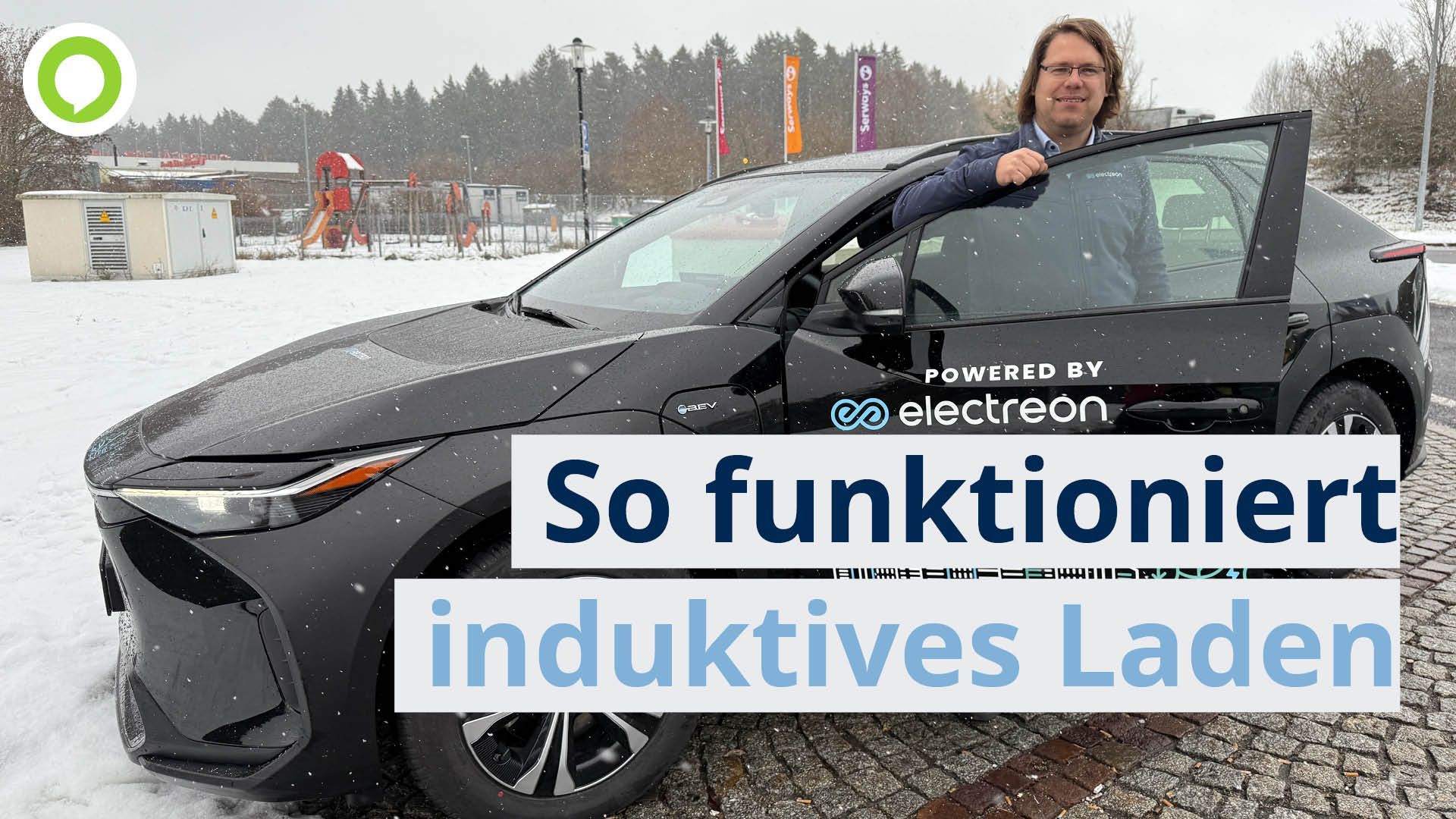 Self-test with the car: How inductive charging works on the highway