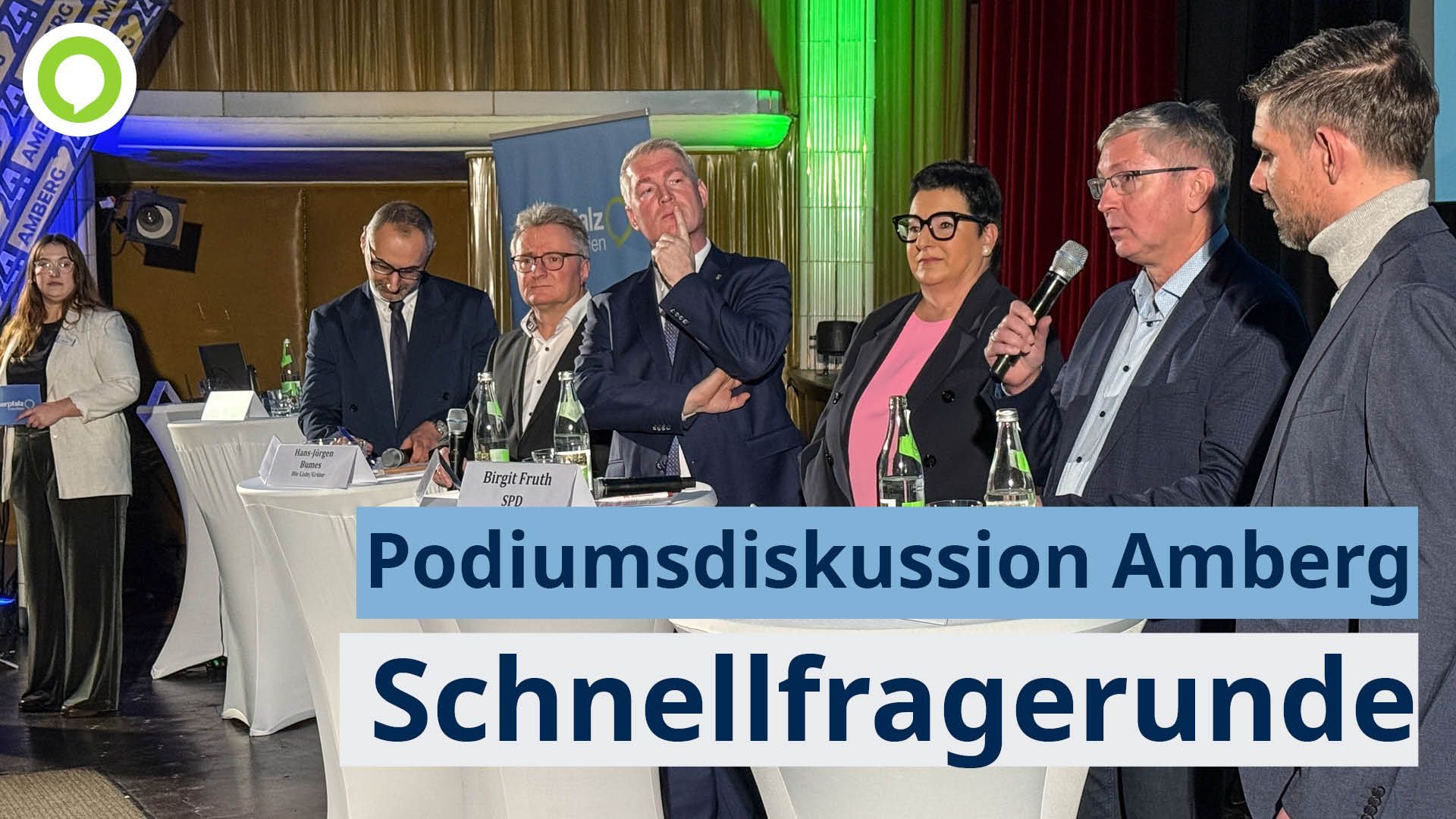 Video: Bürgerspital-Areal, Leopold-Kaserne, Innenstadt-Million: Schnellfragerunde bei Podiumsdiskussion