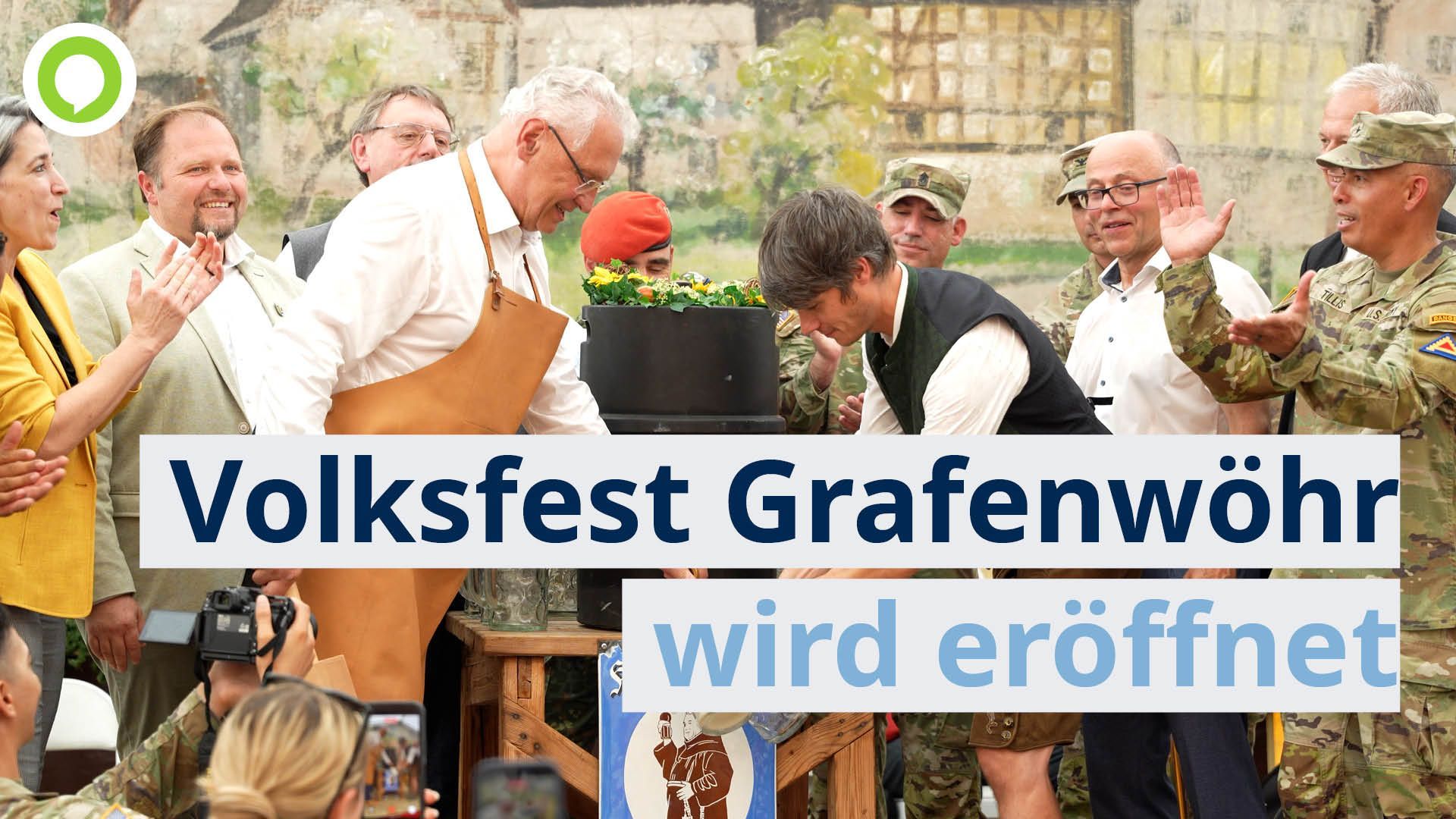 Video: 65. Deutsch-Amerikanisches Volksfest in Grafenwöhr eröffnet
