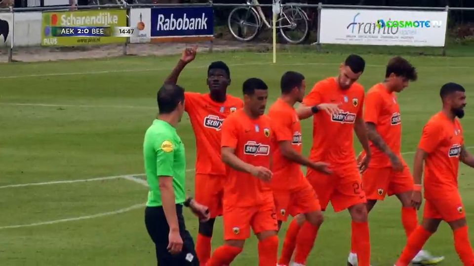 Το 2-0 της ΑΕΚ με Ζίνι (VIDEO)