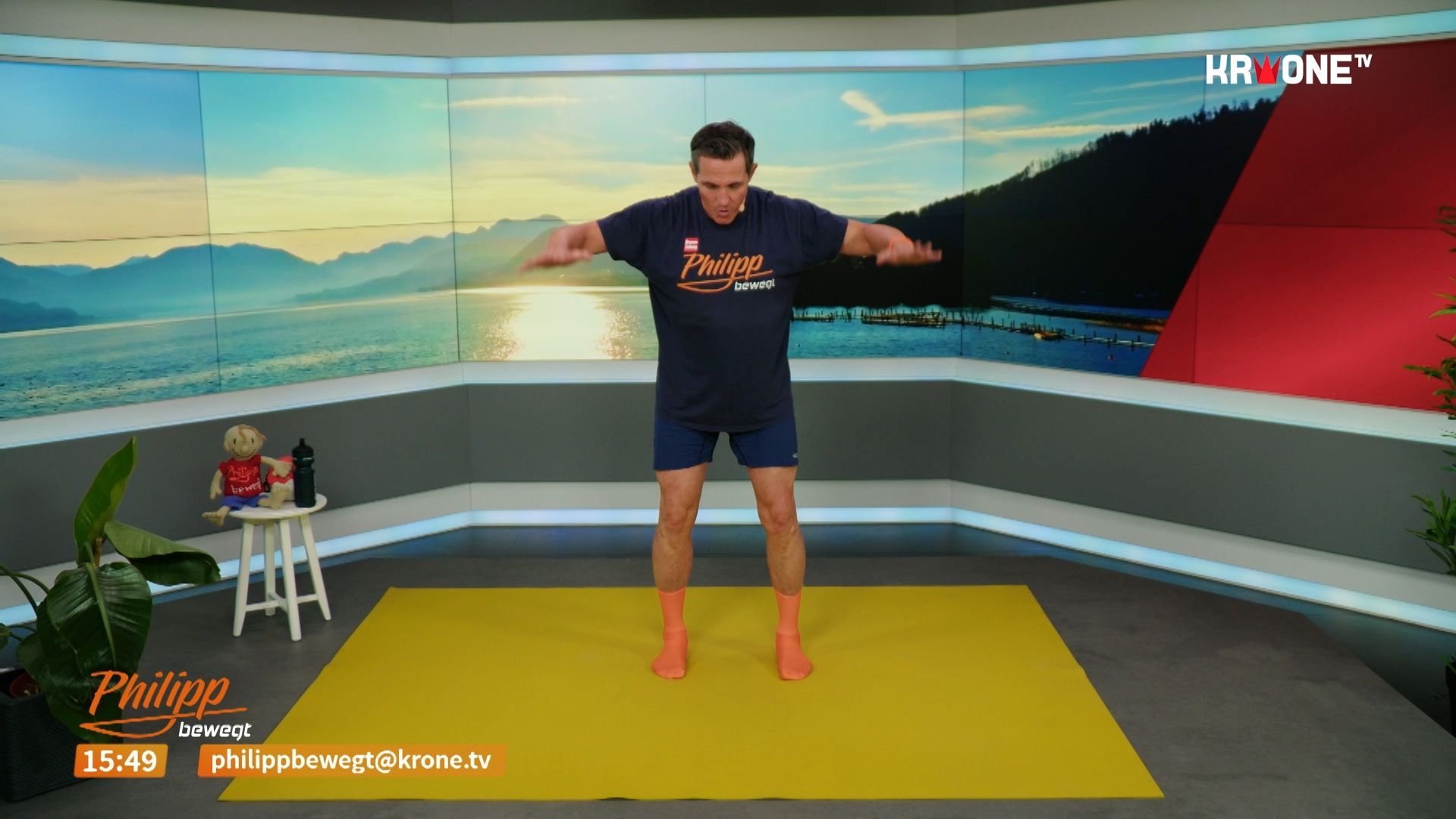These are Philipp's exercises for strong shoulders!