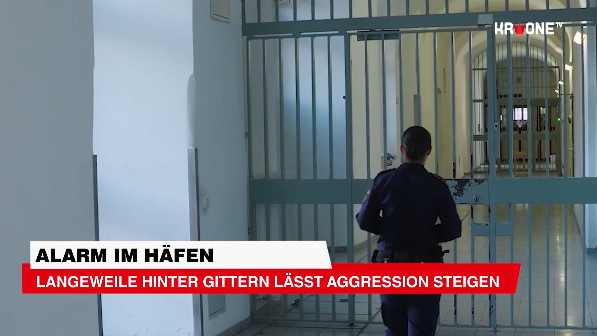 Video: Langeweile hinter Gittern lässt Aggression steigen