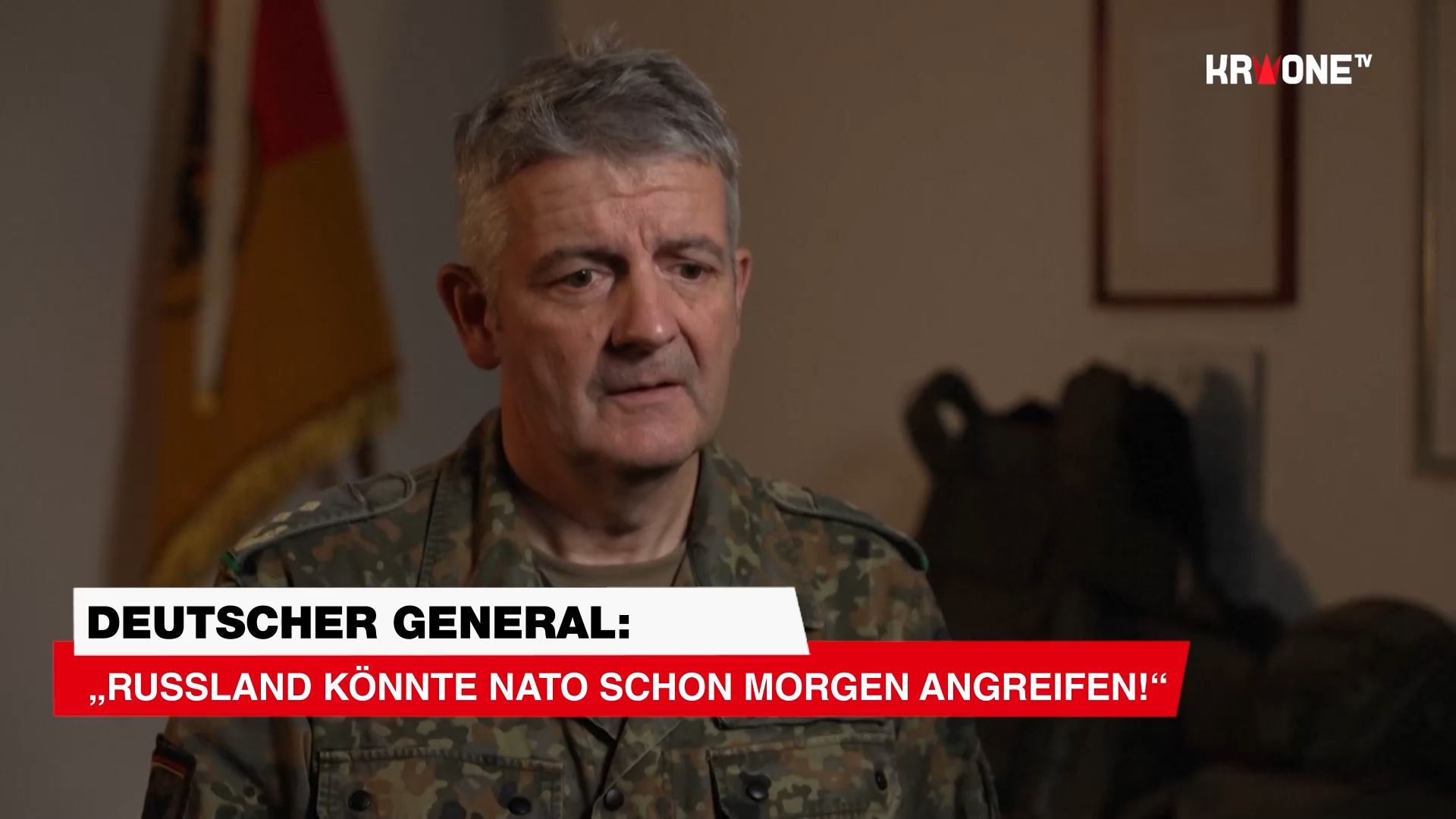 Video: Deutscher General: „Russland könnte NATO schon morgen angreifen!“