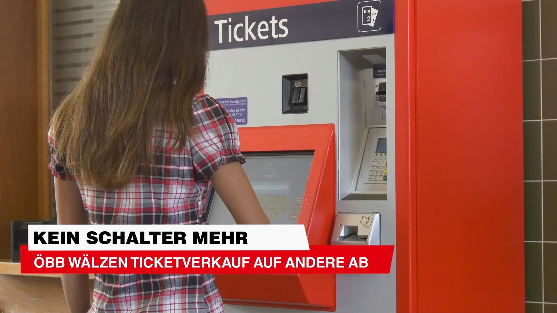 Video: Kein Schalter mehr - ÖBB wälzen Ticketverkauf komplett auf andere ab