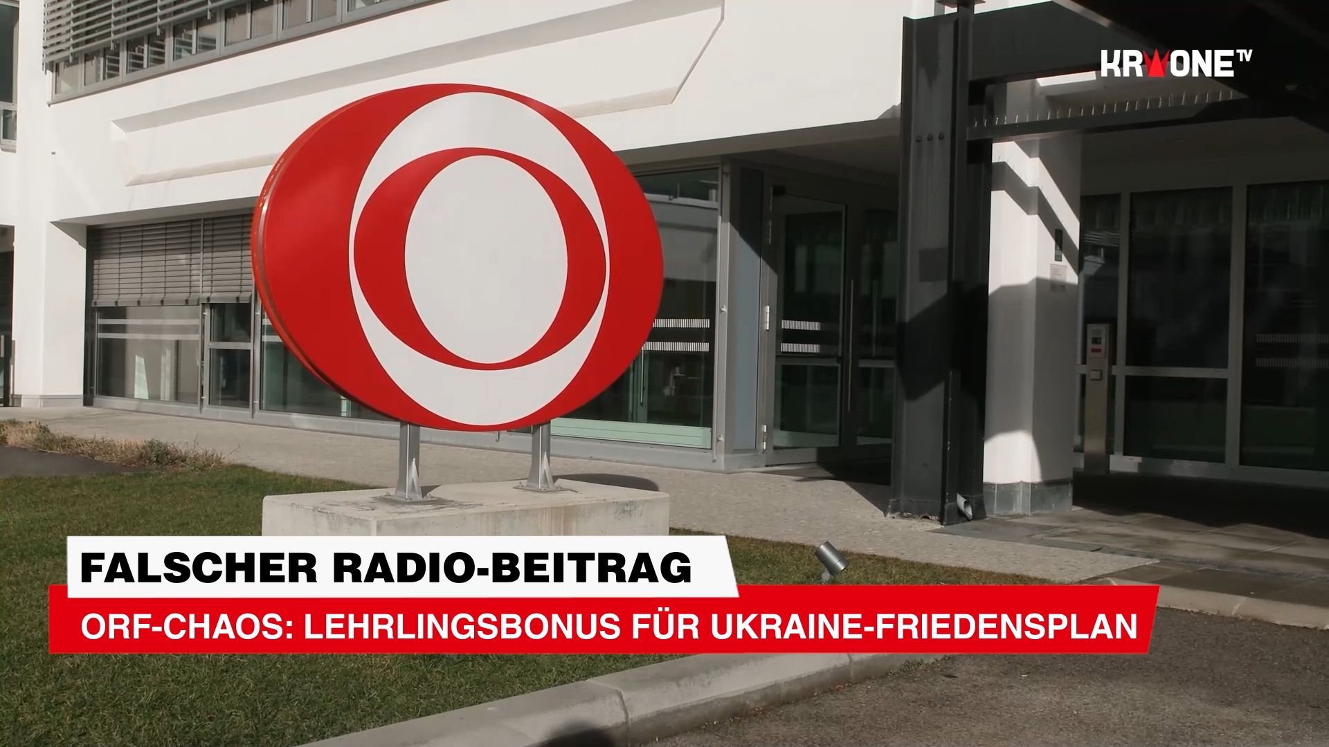 ORF Chaos: Apprentice Bonus for Ukraine Peace Plan