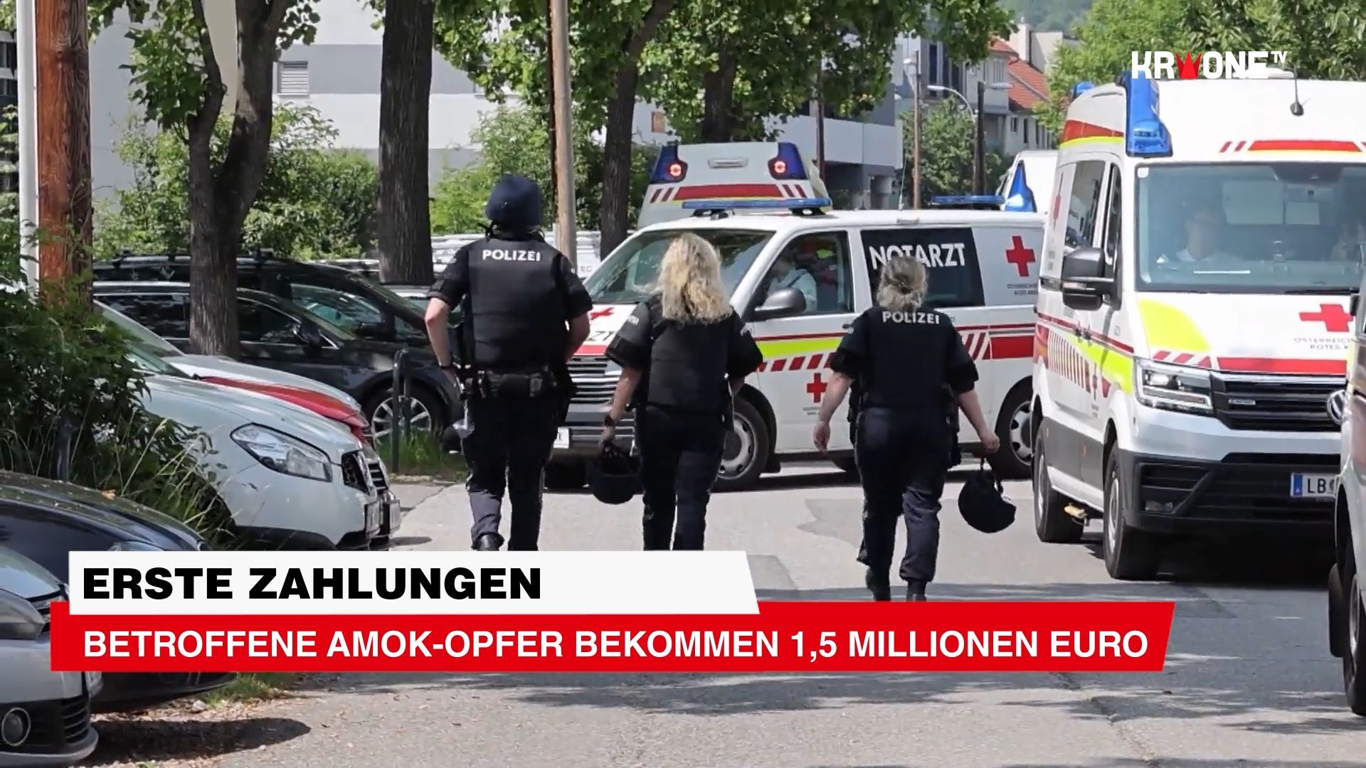 Video: Grazer Amoklauf: Betroffene bekommen 1,5 Mio. Euro