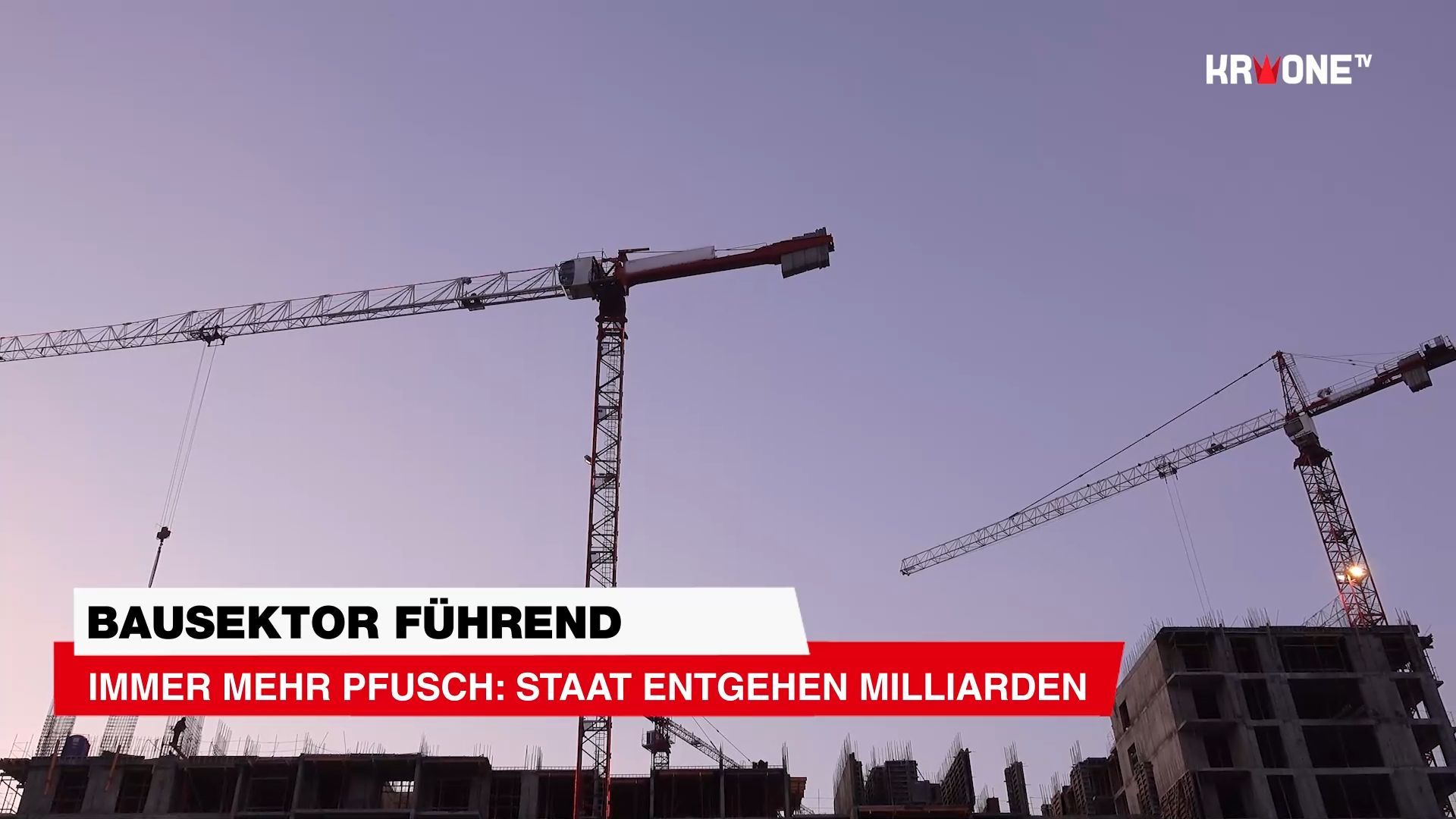 Video: Immer mehr Pfusch und Schwarzarbeit im Bausektor: Staat entgehen Milliarden