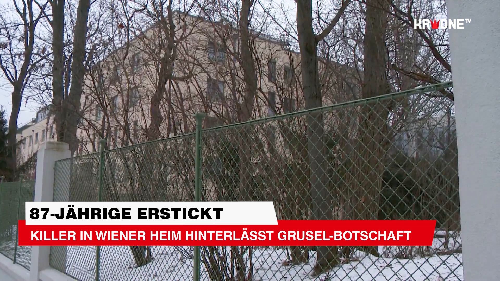 Video: Killer in Wiener Heim hinterlässt Grusel-Botschaft