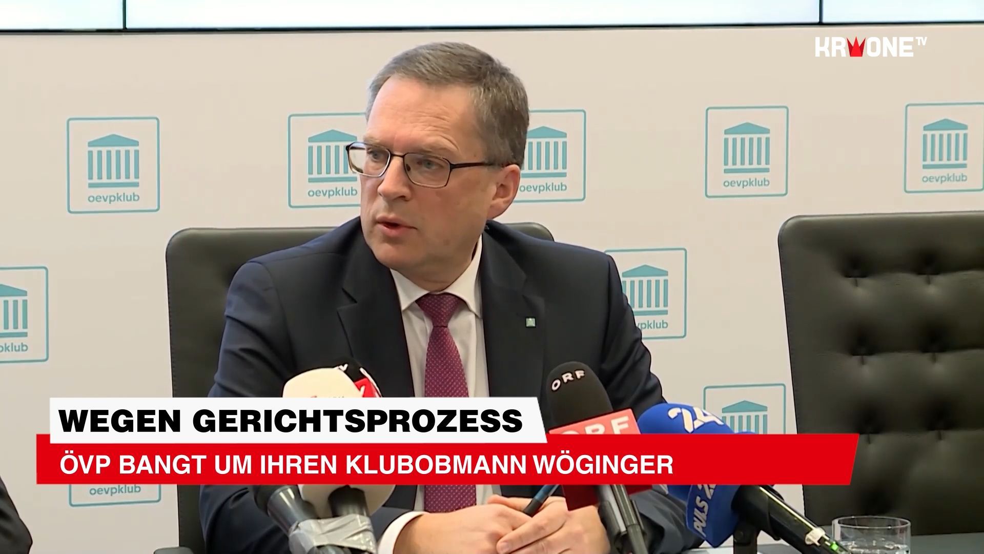 Video: ÖVP bangt um ihren Klubobmann Wöginger wegen Gerichtsprozess